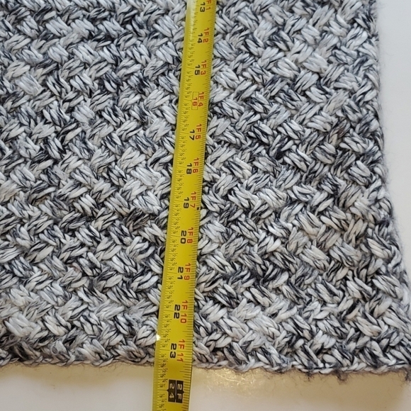 Liz Claiborne Sport Wool Sz. L Black/White/Grey Vest - Picture 3 of 11